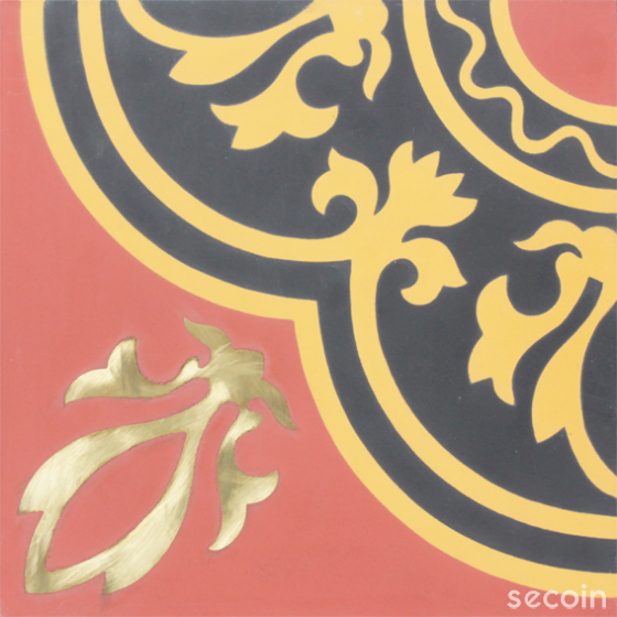 Gạch bông cẩn đồng ORIFLAMMER ROUGE